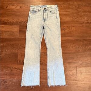 Rag & Bone Nina High Rise Ankle Flare Jeans